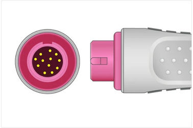 M1356A Ultrasound Fetal Monitor Transducer Probe Pink 12 Pin Connector