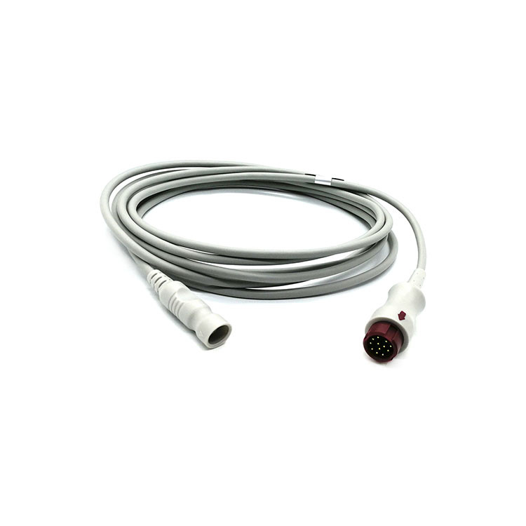 Gray Length 3.5m Diameter 4mm IBP Adapter Cable With TPU Jacket